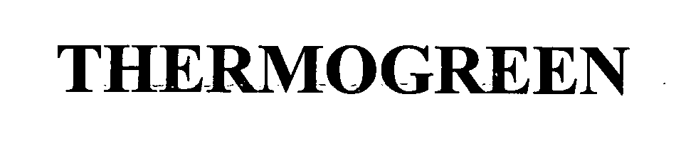 Trademark Logo THERMOGREEN