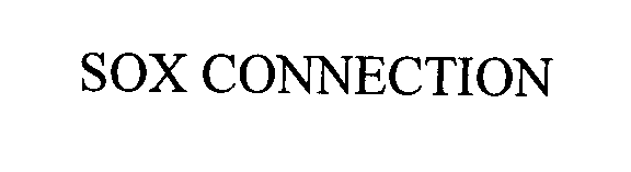 Trademark Logo SOX CONNECTION