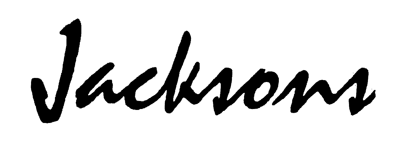 Trademark Logo JACKSONS