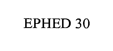  EPHED 30