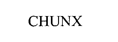 Trademark Logo CHUNX