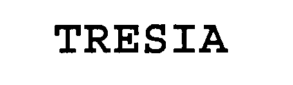 Trademark Logo TRESIA
