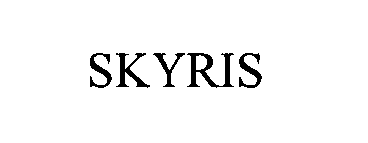 Trademark Logo SKYRIS