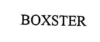 Trademark Logo BOXSTER