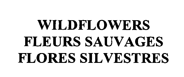  WILDFLOWERS FLEURS SAUVAGES FLORES SILVESTRES