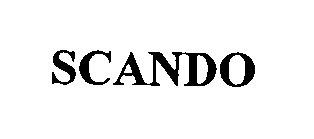 Trademark Logo SCANDO