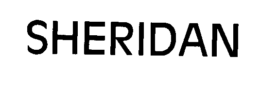 Trademark Logo SHERIDAN
