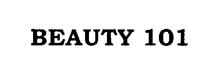 Trademark Logo BEAUTY 101