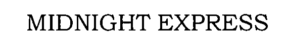 Trademark Logo MIDNIGHT EXPRESS