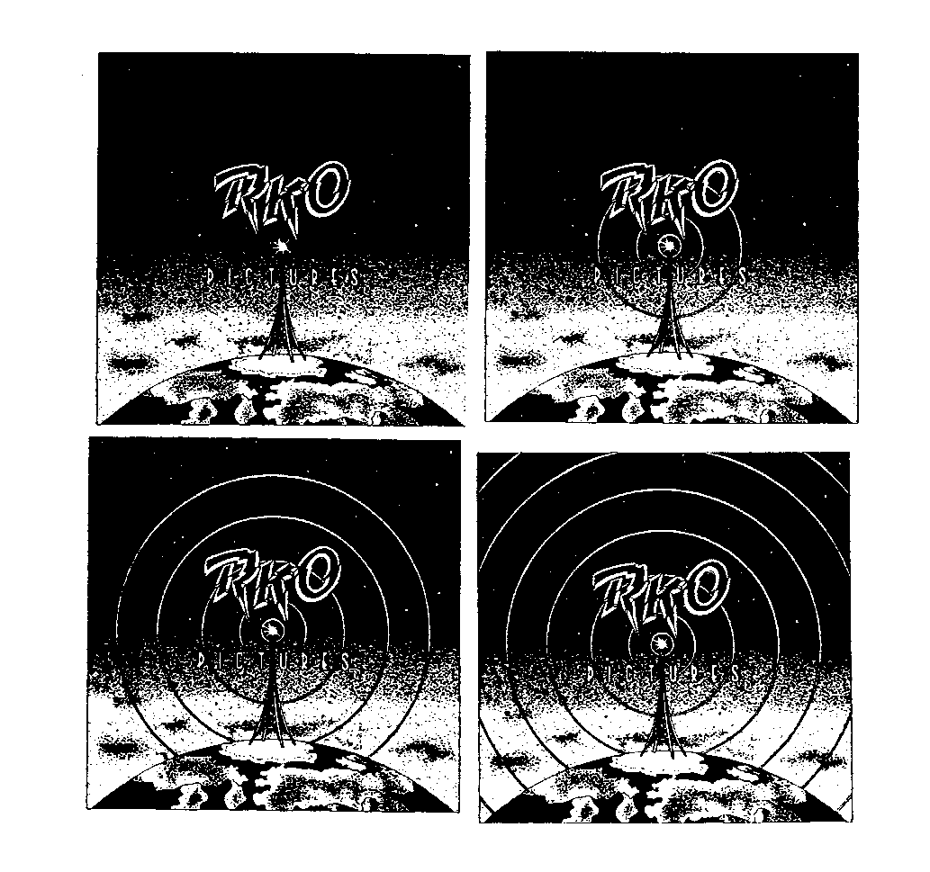 Trademark Logo RKO PICTURES