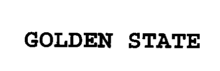 Trademark Logo GOLDEN STATE