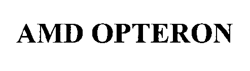 Trademark Logo AMD OPTERON
