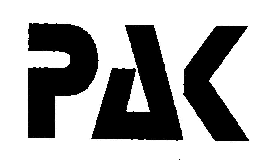 Trademark Logo PAK