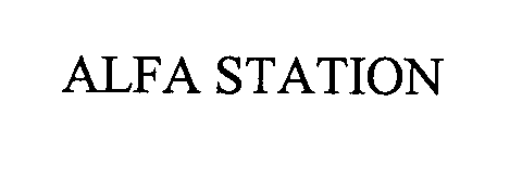 Trademark Logo ALFA STATION