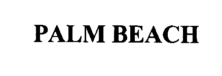 Trademark Logo PALM BEACH