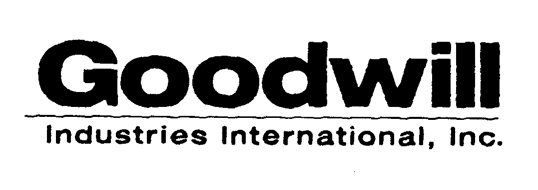 Trademark Logo GOODWILL INDUSTRIES INTERNATIONAL, INC.