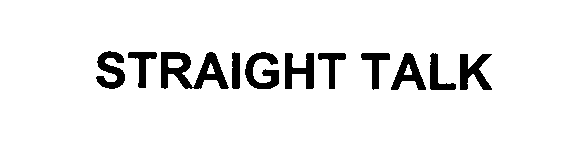 Trademark Logo STRAIGHT TALK