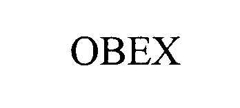 Trademark Logo OBEX