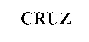 Trademark Logo CRUZ