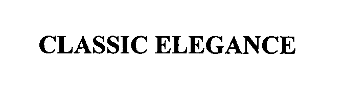Trademark Logo CLASSIC ELEGANCE