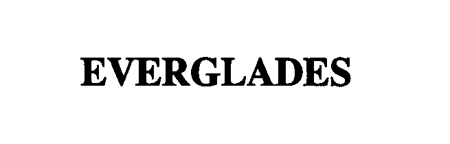 Trademark Logo EVERGLADES