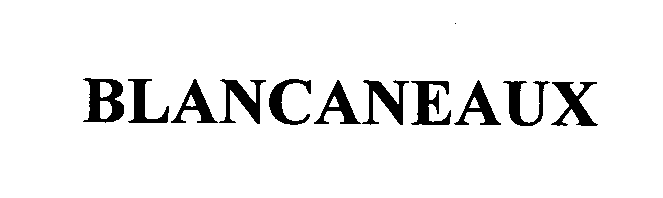 BLANCANEAUX