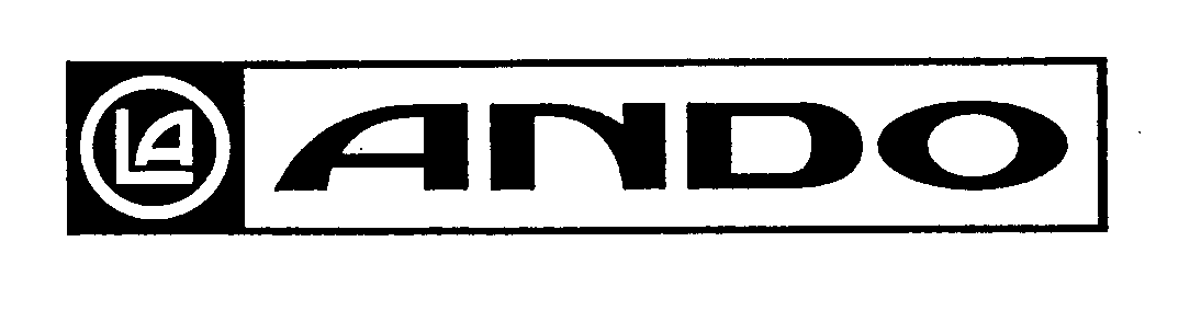 Trademark Logo LA ANDO