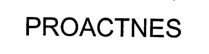 Trademark Logo PROACTNES