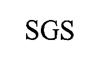 Trademark Logo SGS
