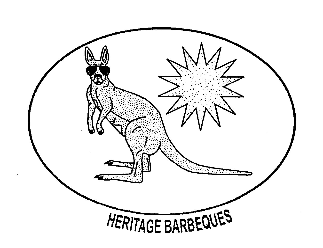 Trademark Logo HERITAGE BARBEQUES