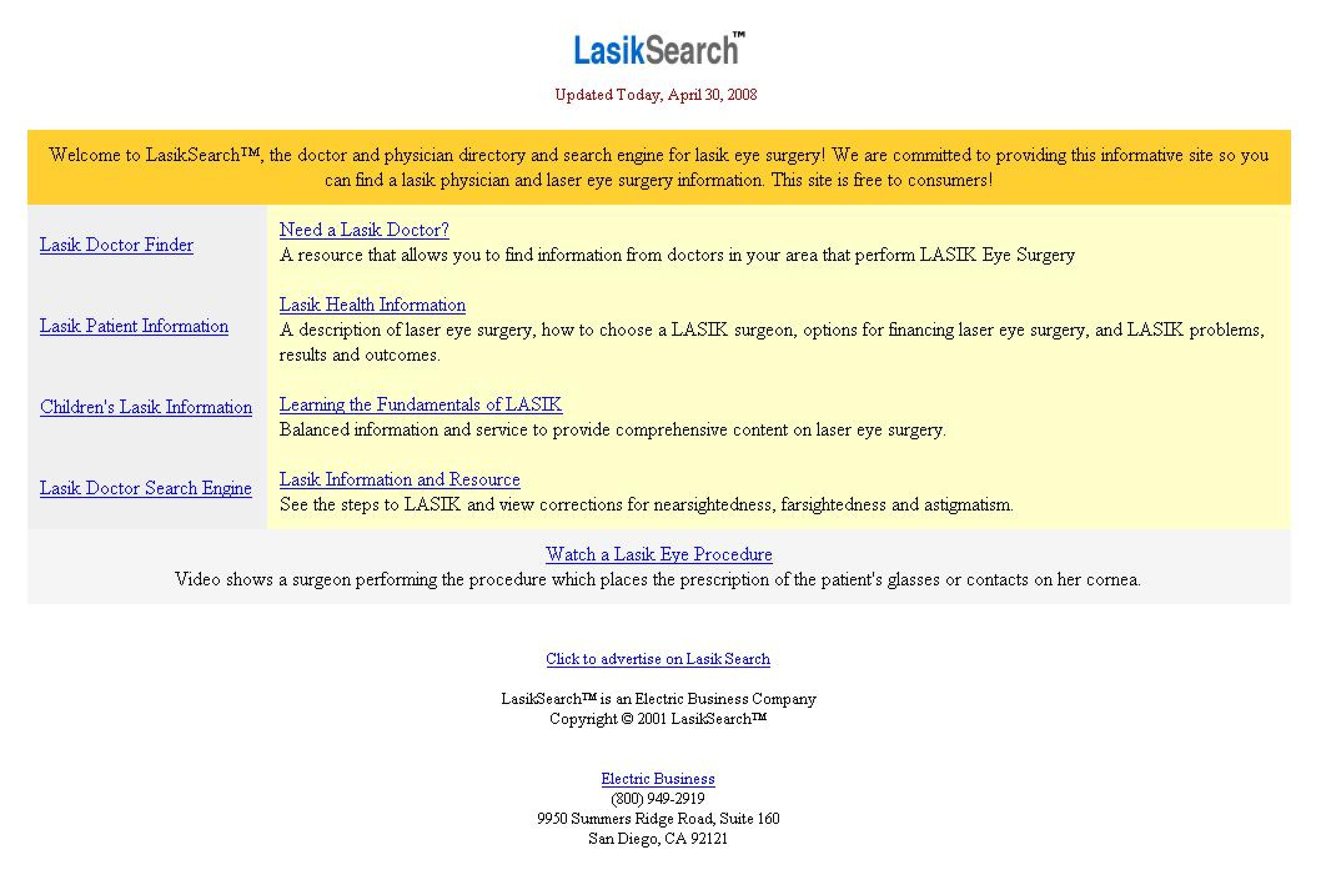  LASIKSEARCH