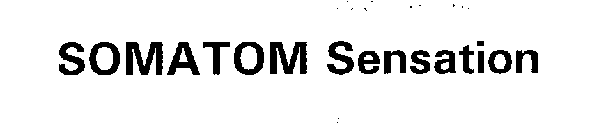 Trademark Logo SOMATOM SENSATION