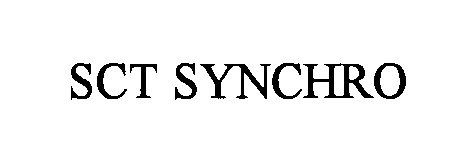 Trademark Logo SCT SYNCHRO