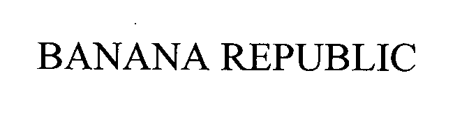 Trademark Logo BANANA REPUBLIC