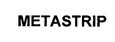Trademark Logo METASTRIP