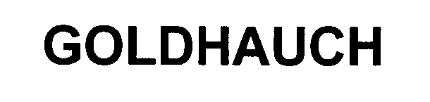 Trademark Logo GOLDHAUCH