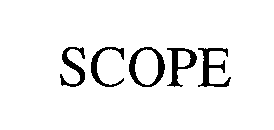  SCOPE