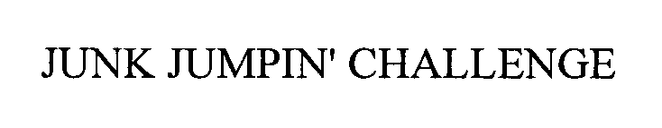 Trademark Logo JUNK JUMPIN' CHALLENGE