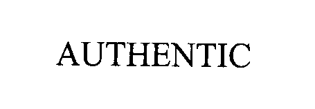 Trademark Logo AUTHENTIC