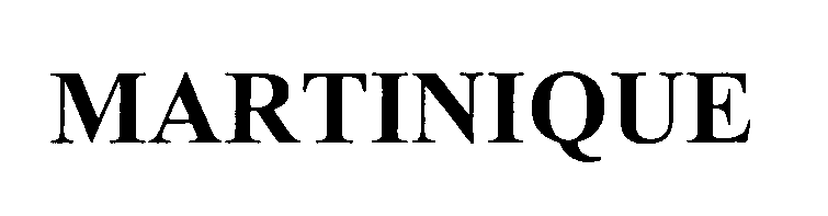 Trademark Logo MARTINIQUE