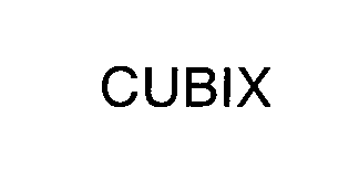 Trademark Logo CUBIX