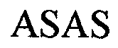 Trademark Logo ASAS