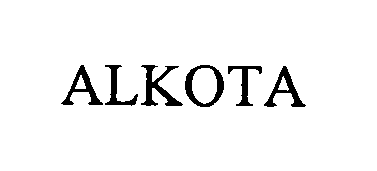 Trademark Logo ALKOTA