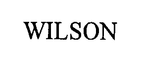 Trademark Logo WILSON