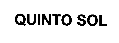 Trademark Logo QUINTO SOL