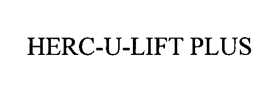 Trademark Logo HERC-U-LIFT PLUS