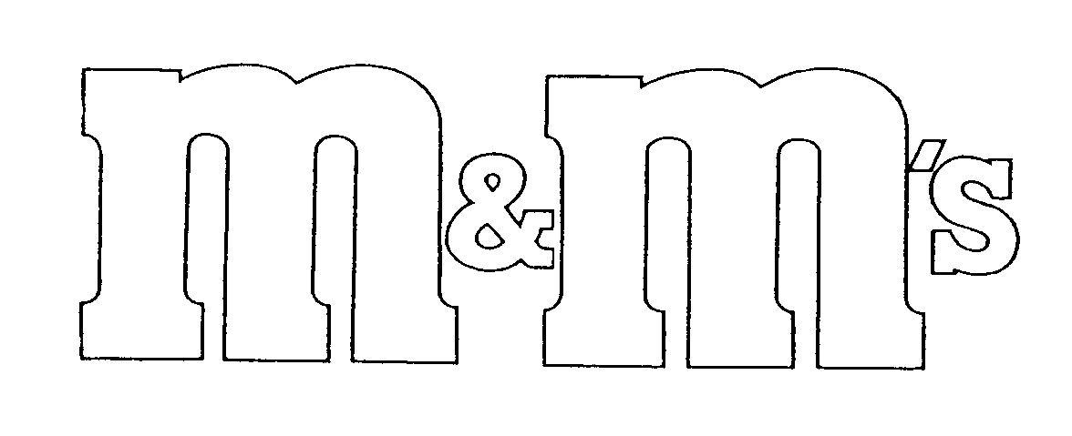 Trademark Logo M&M'S