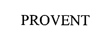 Trademark Logo PROVENT