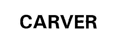 Trademark Logo CARVER