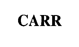 Trademark Logo CARR